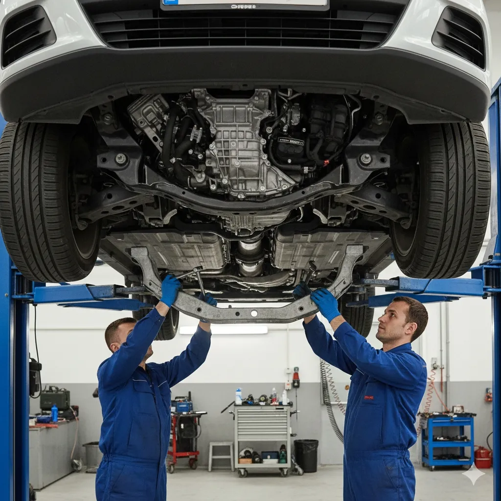 Motor Alt Traversi Değişimi