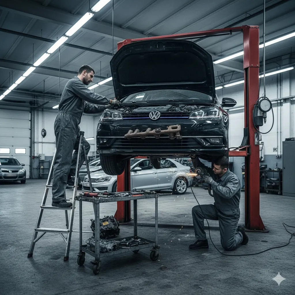 Egzoz Manifoldu Değişimi