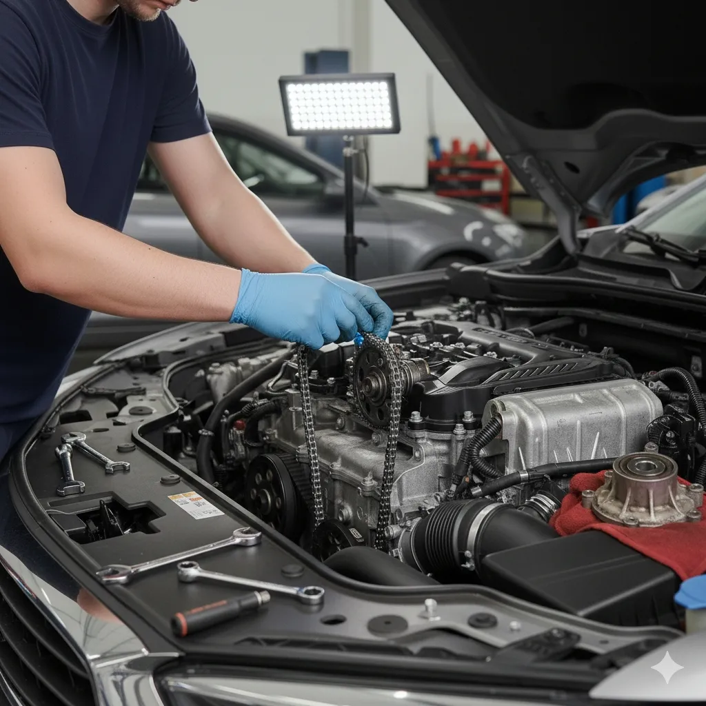 Eksantrik Zinciri Seti Değişimi