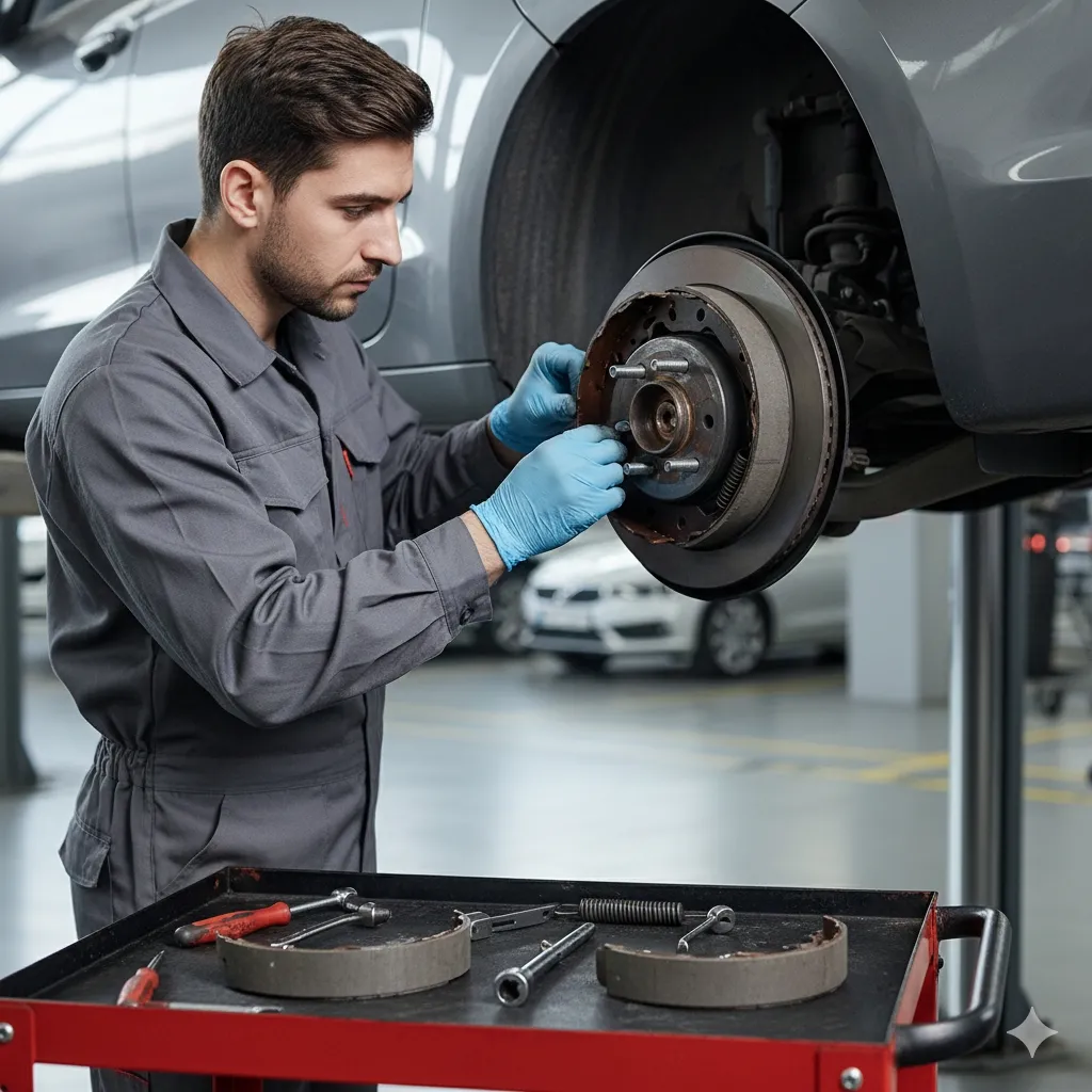 Arka Fren Balatası Seti Değişimi