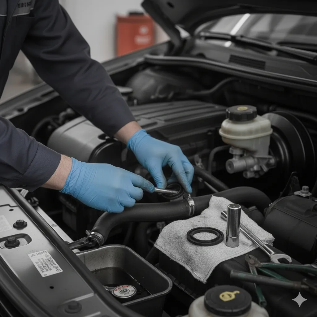 Eksantrik Keçesi Değişimi